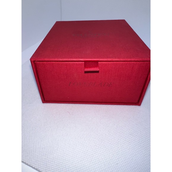 Nwot Valentino Rockstud goldtone miniaudière mirror - Picture 10 of 12